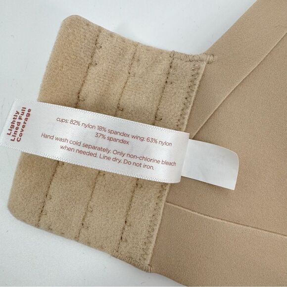 Cacique Lightly Lined Full Coverage Bra Tan Nude Underwire Sz‎ 42DD NWOT - Picture 6 of 8